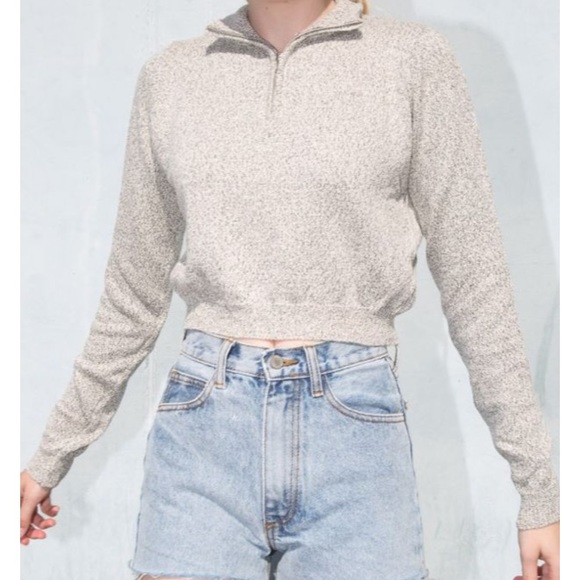 SOLD Brandy Melville Grey Novella Sweater - Picture 8 of 12